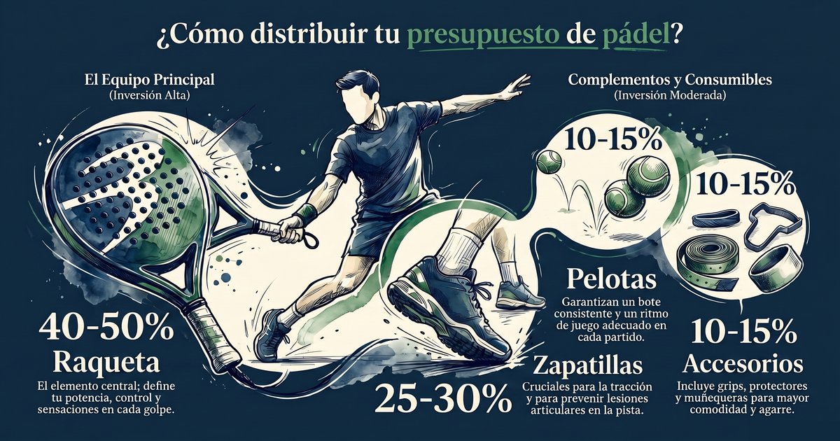 Calculadora de presupuesto de pádel