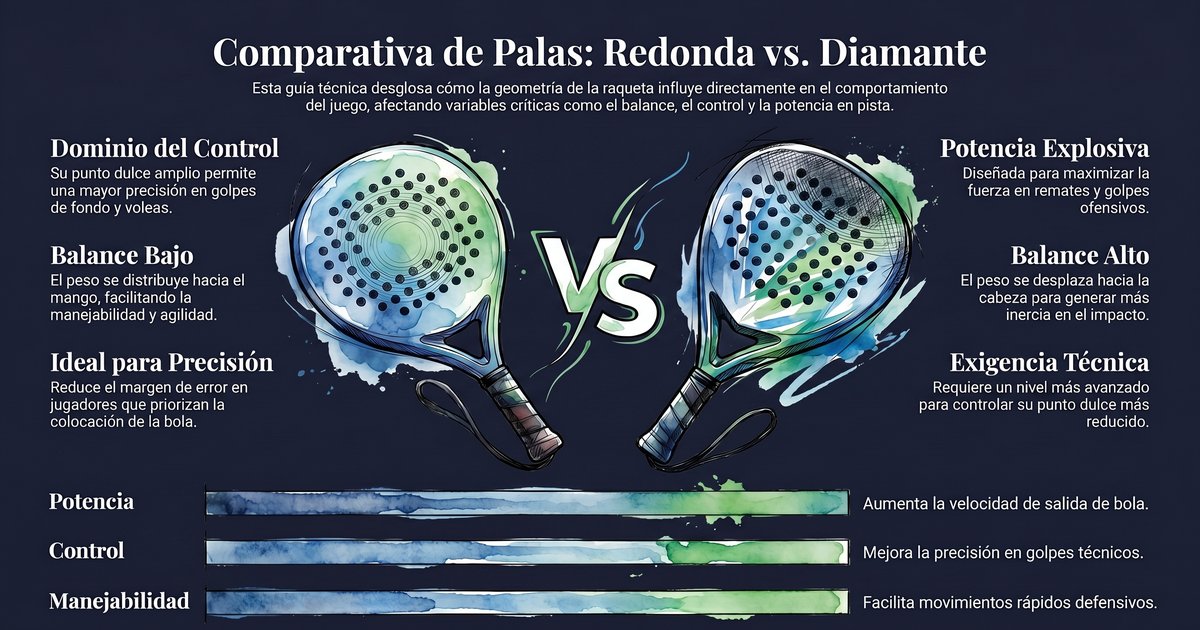 Comparador de raquetas de pádel
